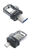 Load image into Gallery viewer, Original SanDisk Dual OTG USB Flash Drive 128GB High Speed 150MB/s Mini USB 3.0 Pen Drive 64GB 32GB 16GB micro USB Pendrive

