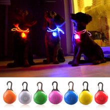 Load image into Gallery viewer, LED Flashlight Dog Cat Collar Glowing Pendant Night Safety Pet Leads Necklace Luminous Bright Decoration Collars For Dogs

